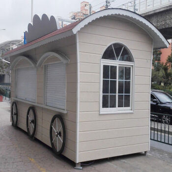 售貨亭移動(dòng)房戶外移動(dòng)廣場(chǎng)景區(qū)崗?fù)ば〕允燮笔圪u亭郵.